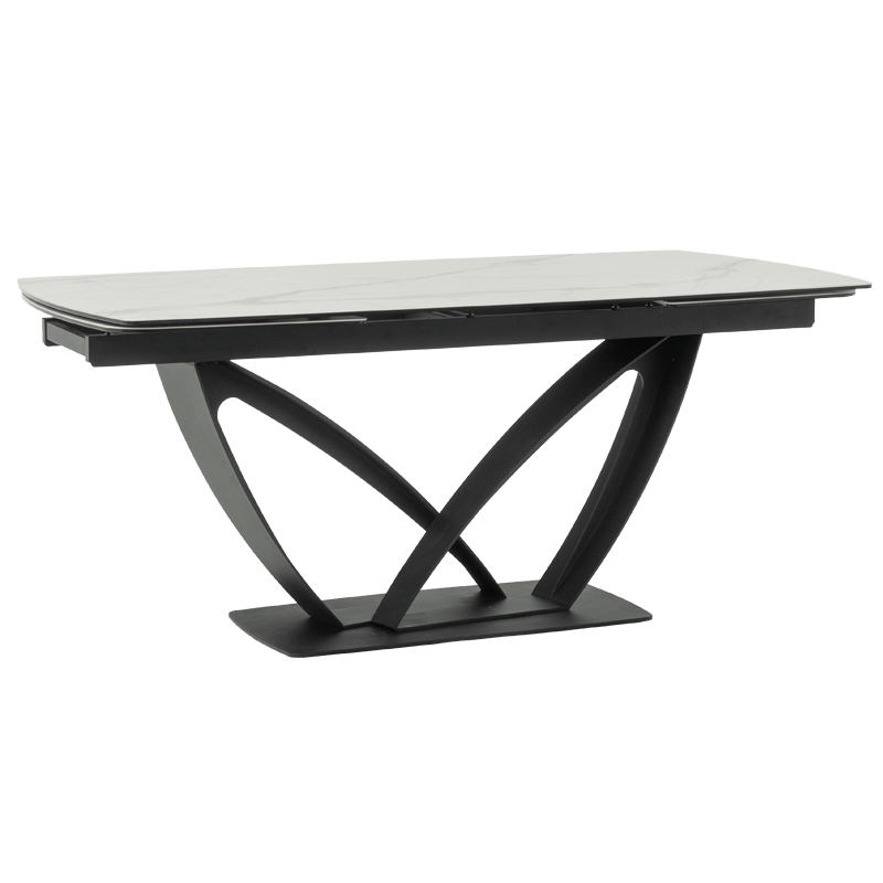 Разтегателна трапезна маса TORUN 2 - бяла