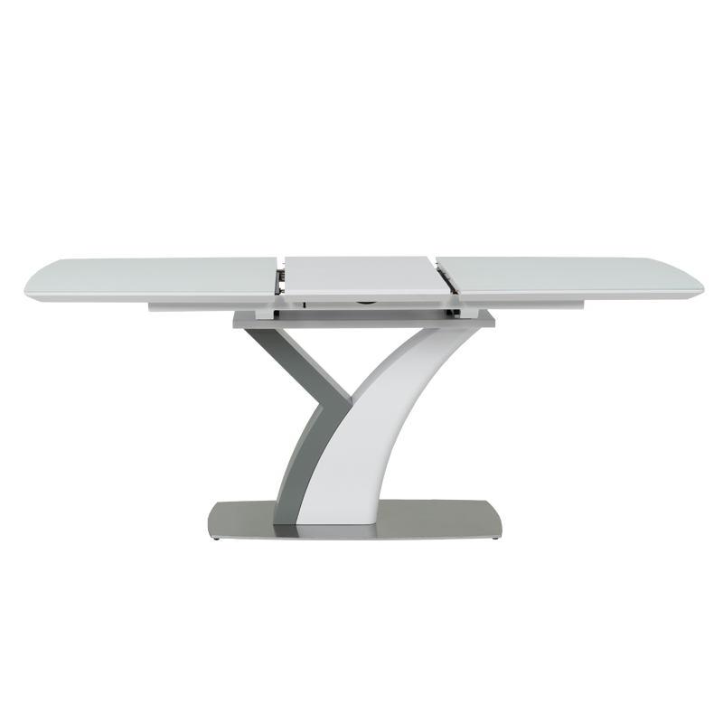 Разтегателна трапезна маса OMIS - бяла