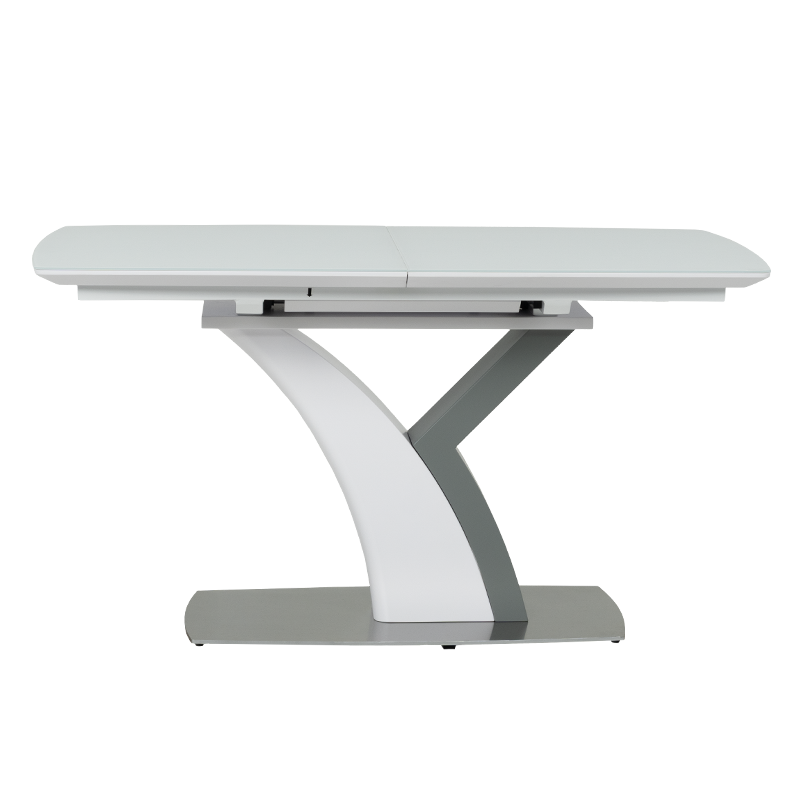 Разтегателна трапезна маса OMIS - бяла