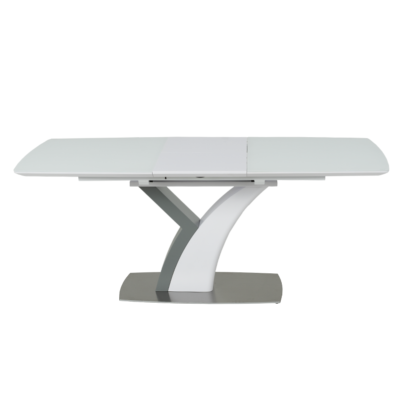 Разтегателна трапезна маса OMIS - бяла