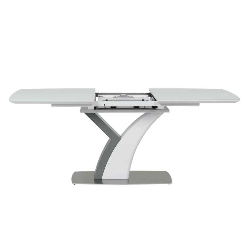 Разтегателна трапезна маса OMIS - бяла