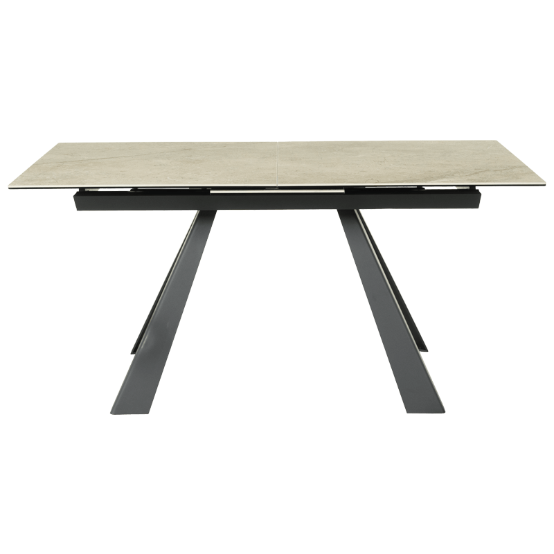 Разтегателна трапезна маса LASK - сива
