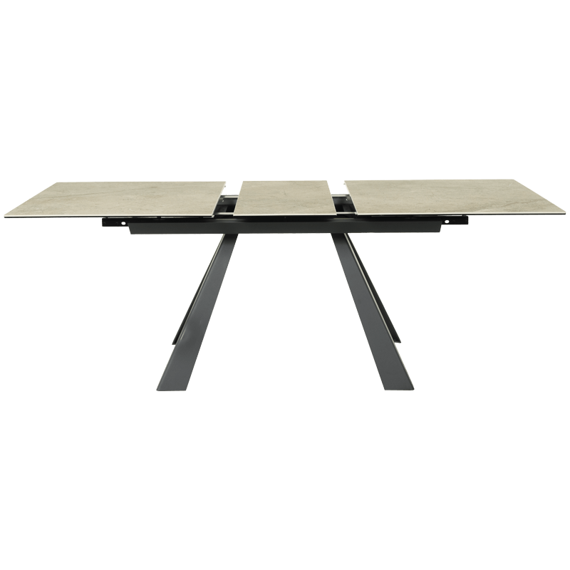 Разтегателна трапезна маса LASK - сива