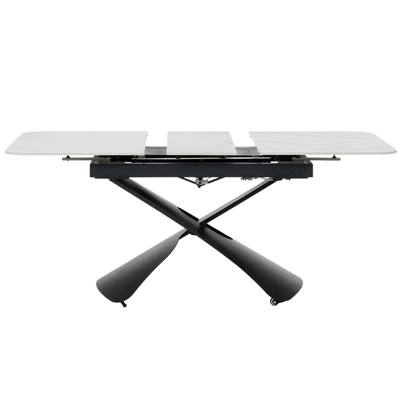 Разтегателна маса с повдигащ механизъм CAGUA - бяла