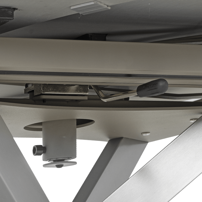 Разтегателна трапезна маса ISLA - сива