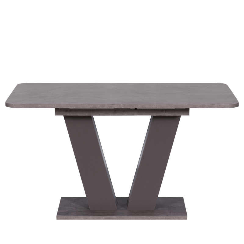 Разтегателна трапезна маса ALARA - тъмносива