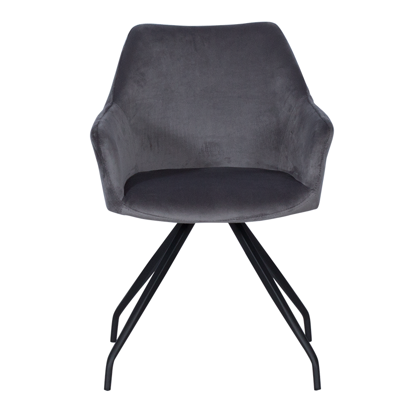 Трапезен стол KENDAL - тъмносив BF 2