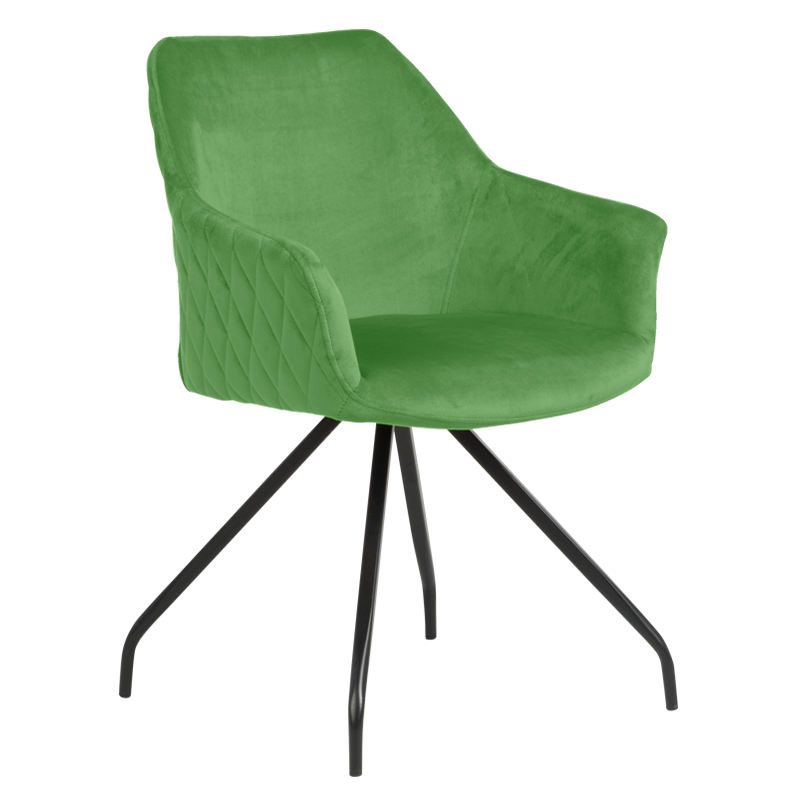 Трапезен стол KENDAL - светлозелен BF 2