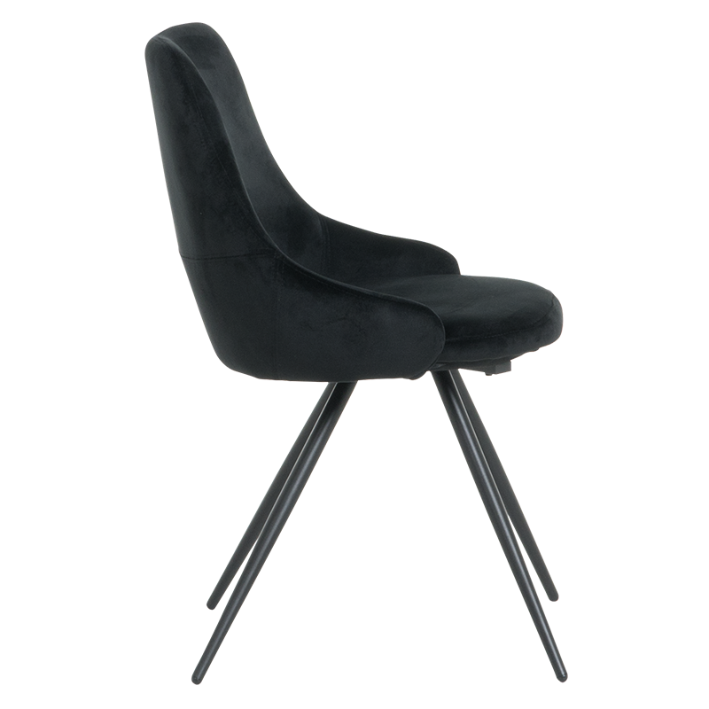 Трапезен стол NEWPORT - черен BF 2