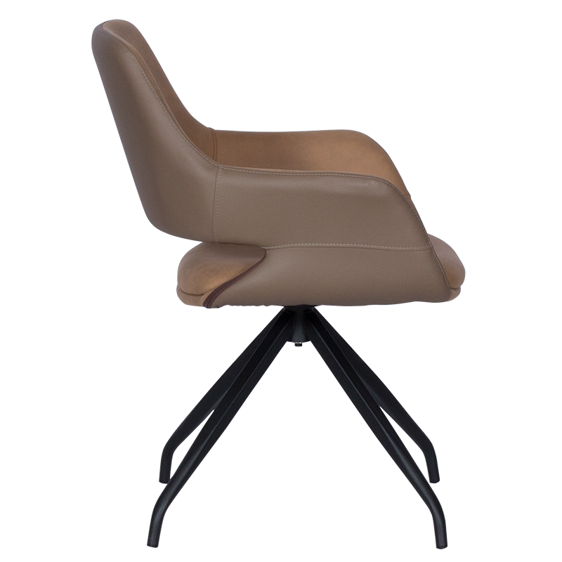 Трапезен стол WINSLOW -  златно кафяв SF 2