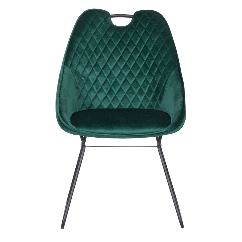 Трапезен стол GEDLING - тъмнозелен BF 2