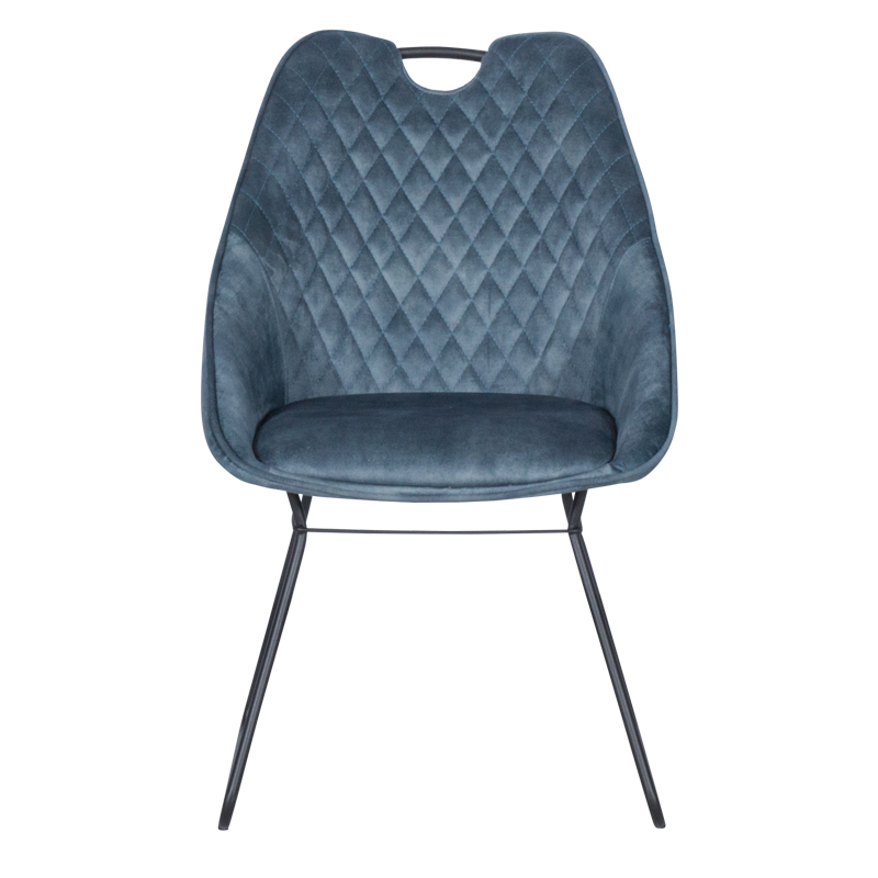 Трапезен стол GEDLING - син MJ 1