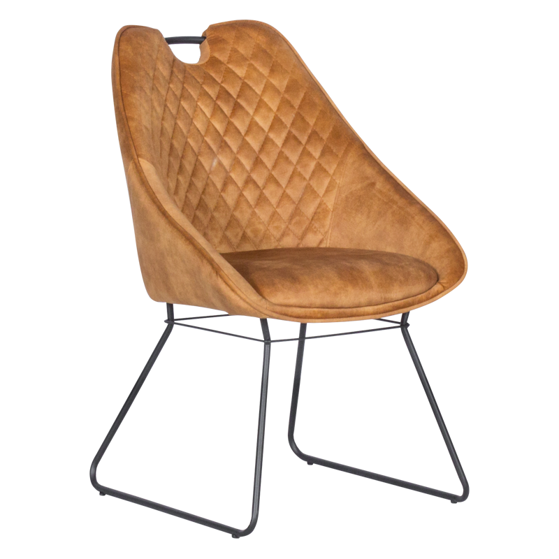 Трапезен стол GEDLING - оранжев MJ 1