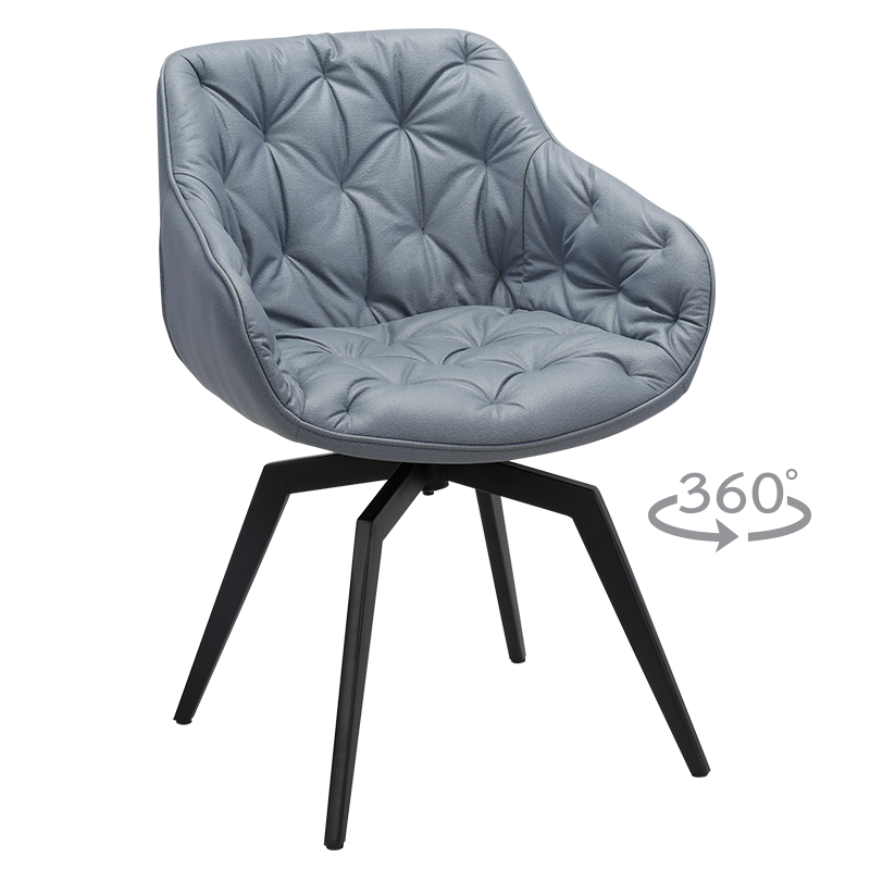 Трапезен стол BUXTON - сив DX-310