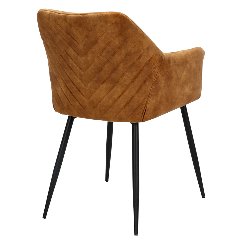 Трапезен стол TIPTON - оранжев MJ 1