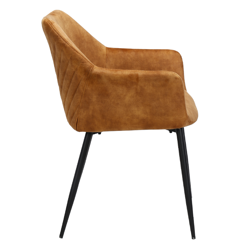 Трапезен стол TIPTON - оранжев MJ 1