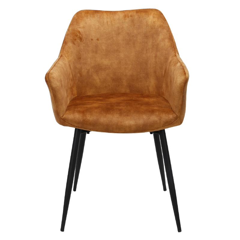 Трапезен стол TIPTON - оранжев MJ 1