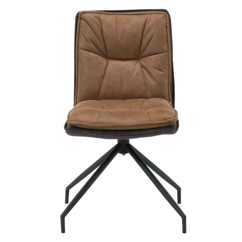 Трапезен стол RAMSEY - медено кафяв BF 1