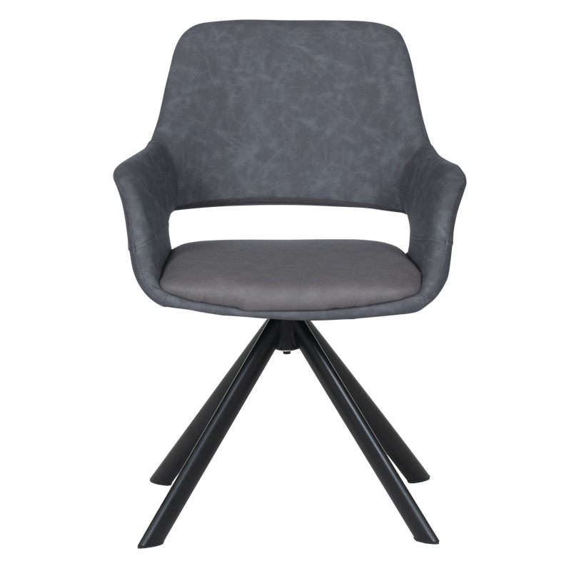 Трапезен стол DEVON - сив SF 2