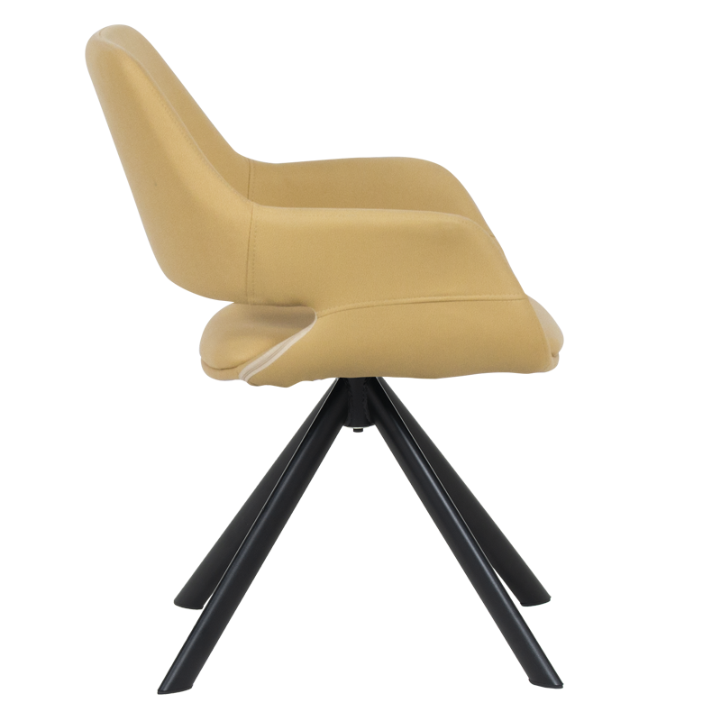 Трапезен стол DEVON - жълт SF 1