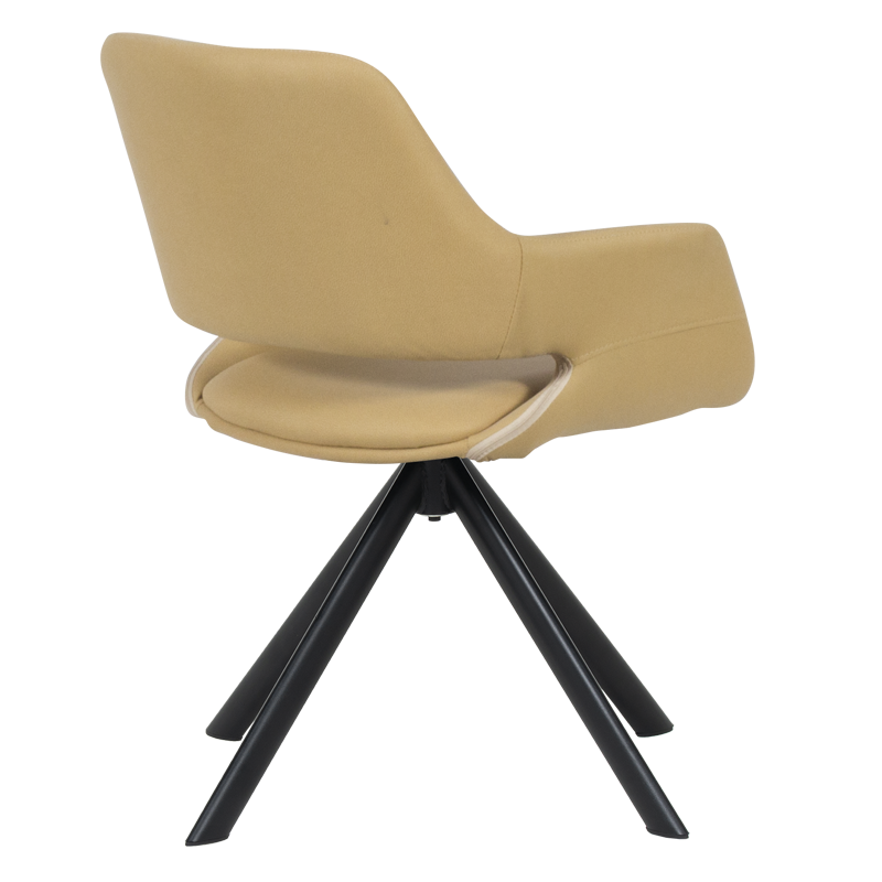 Трапезен стол DEVON - жълт SF 1