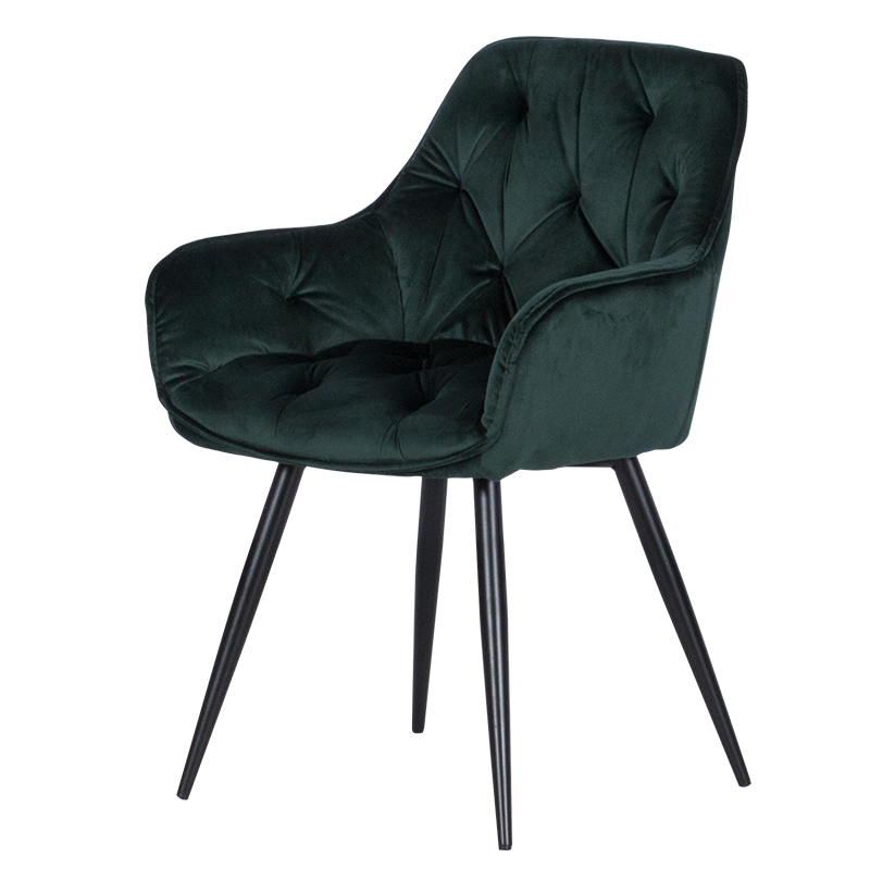 Трапезен стол LATINA - зелен