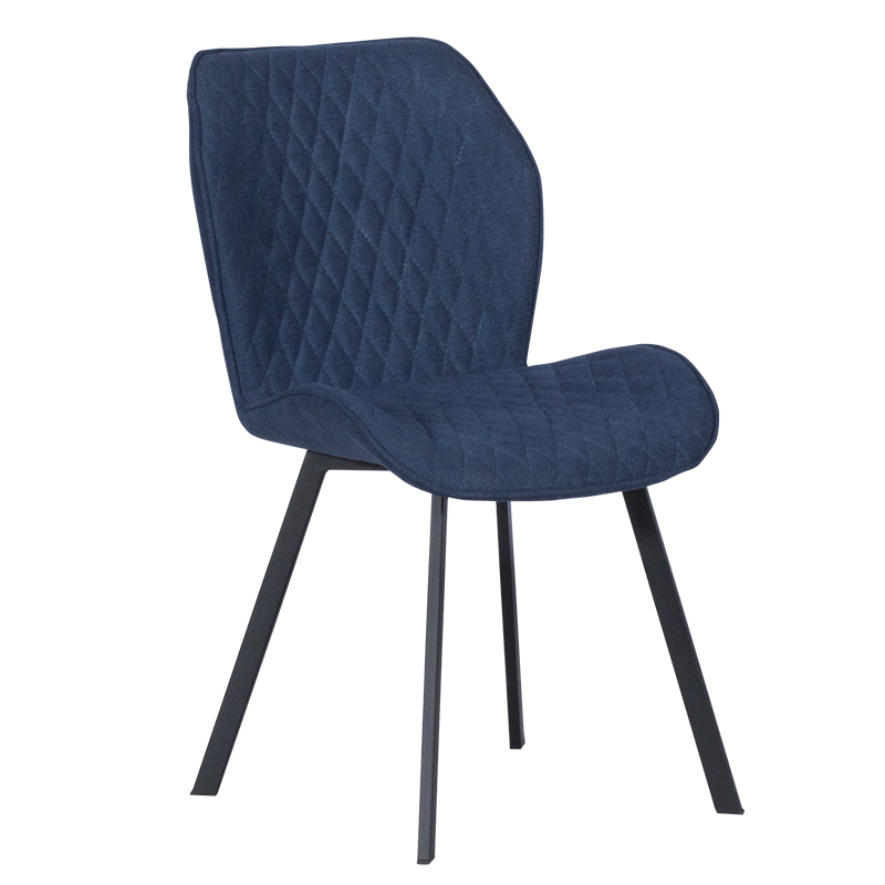 Трапезен стол FANO - тъмносин