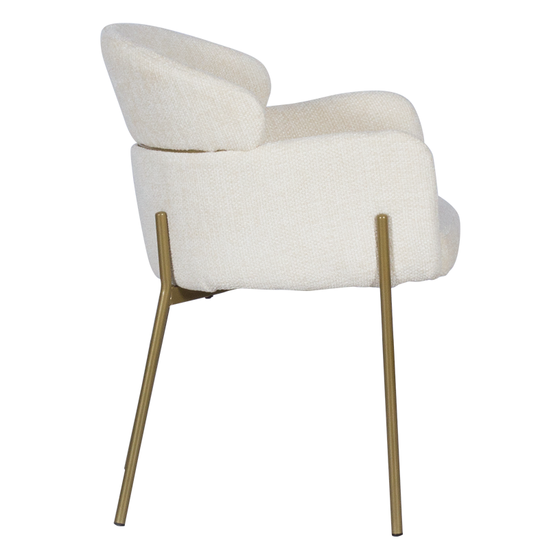 Трапезен стол CROTONE 1 - крем