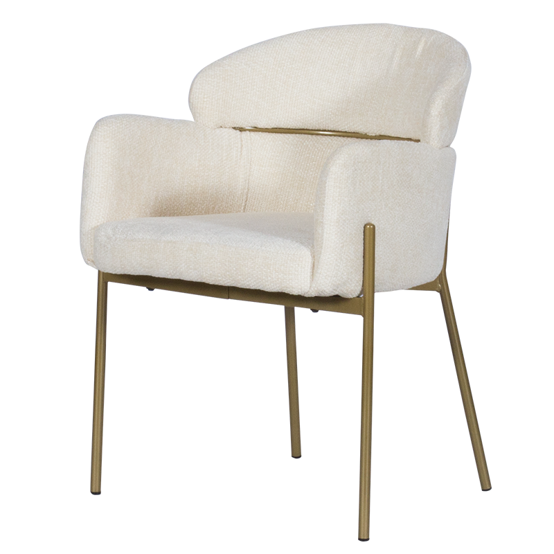 Трапезен стол CROTONE 1 - крем