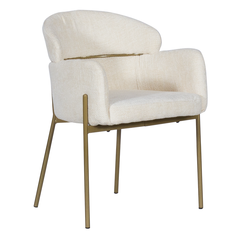 Трапезен стол CROTONE 1 - крем