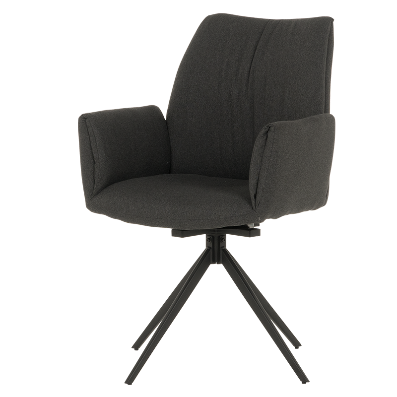 Трапезен стол COMO - тъмносив