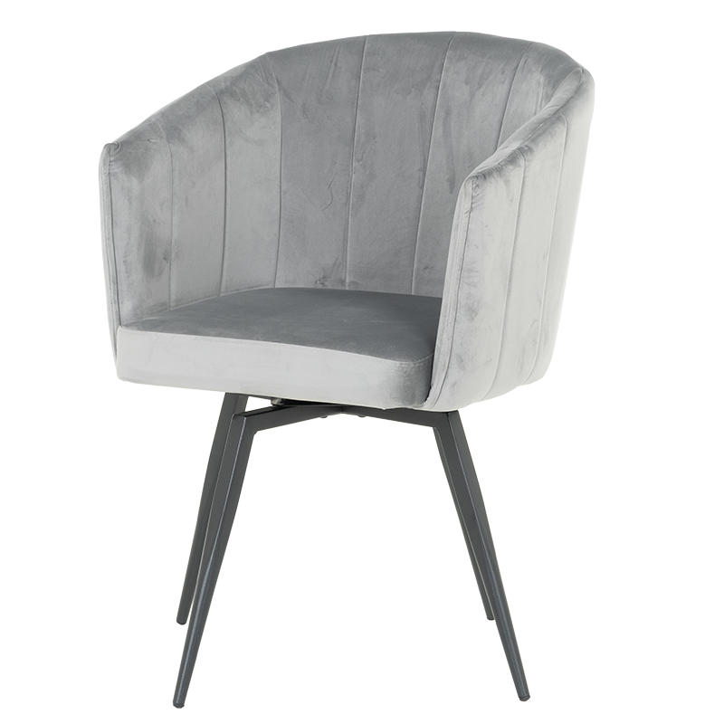 Трапезен стол VENICE - светлосив