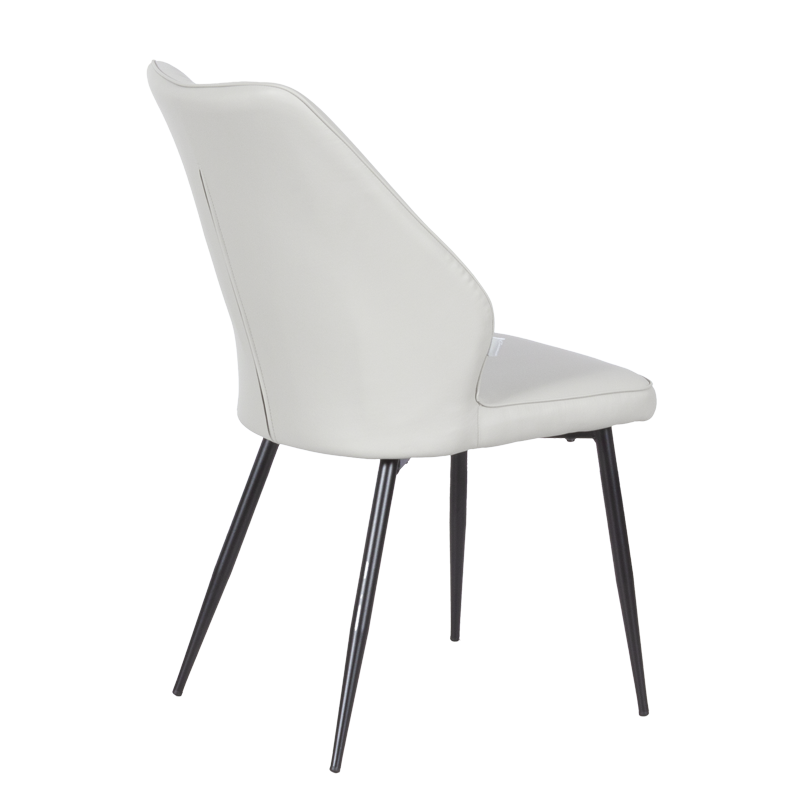 Трапезен стол LAREDO Y еко кожа - светлосив 29