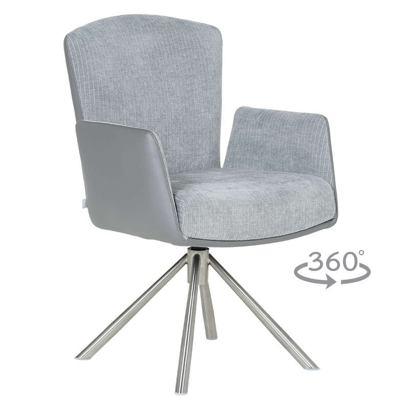 Трапезен стол SINDI - светлосив