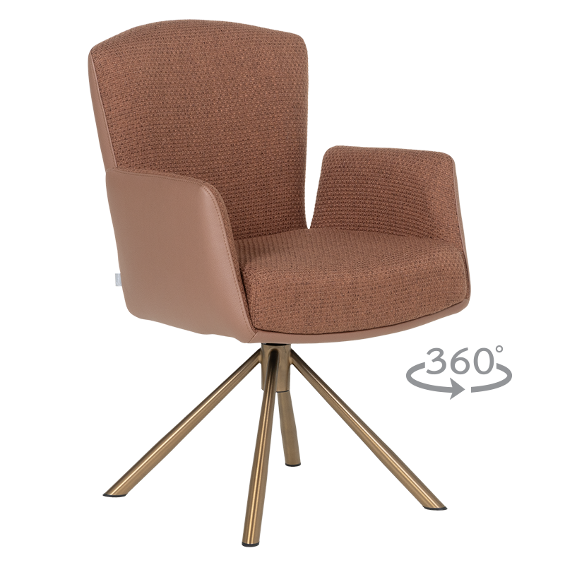 ТРАПЕЗЕН СТОЛ SINDI 4 - ОРАНЖЕВ