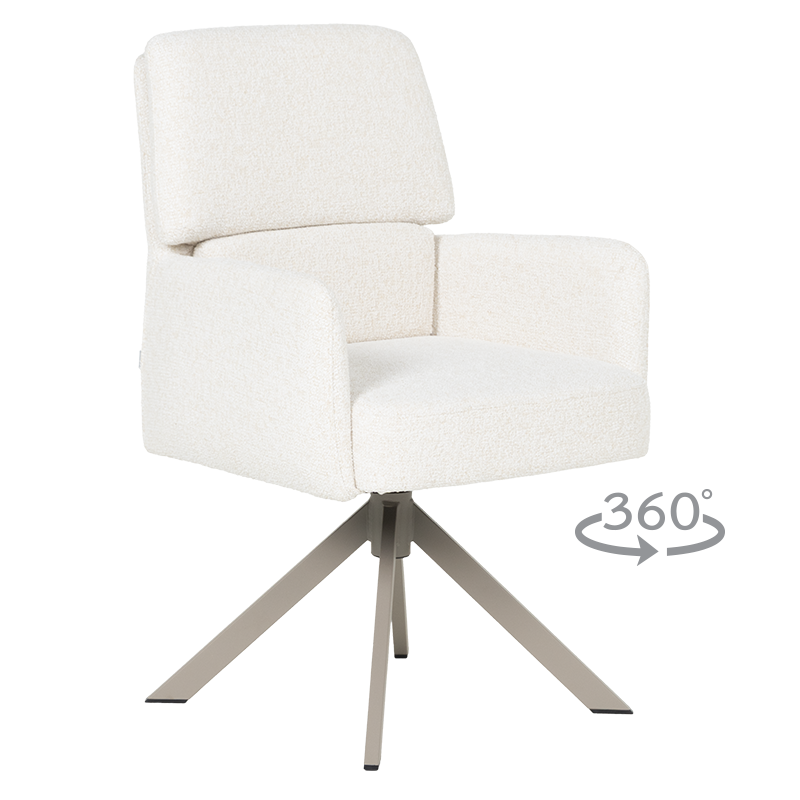 Трапезен стол NARVA - шампанско