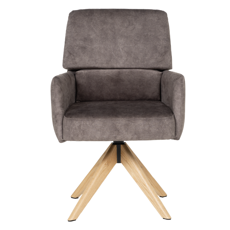 Трапезен стол NARVA W - тъмнобежов