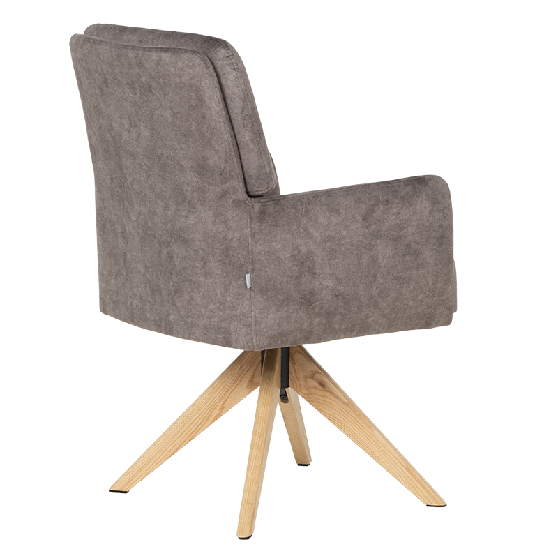 Трапезен стол NARVA W - тъмнобежов