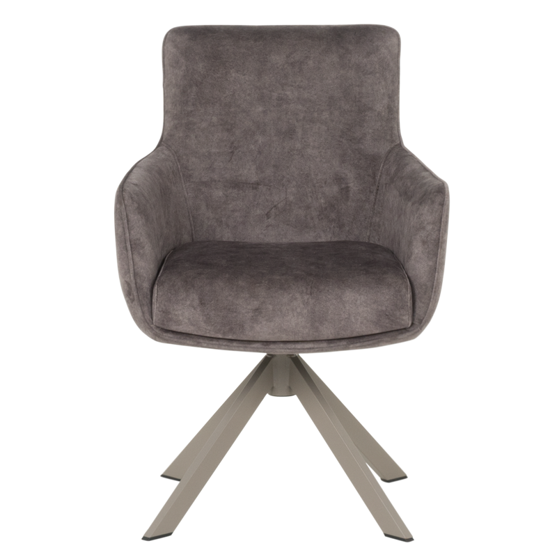 Трапезен стол VALGA - тъмнобежов