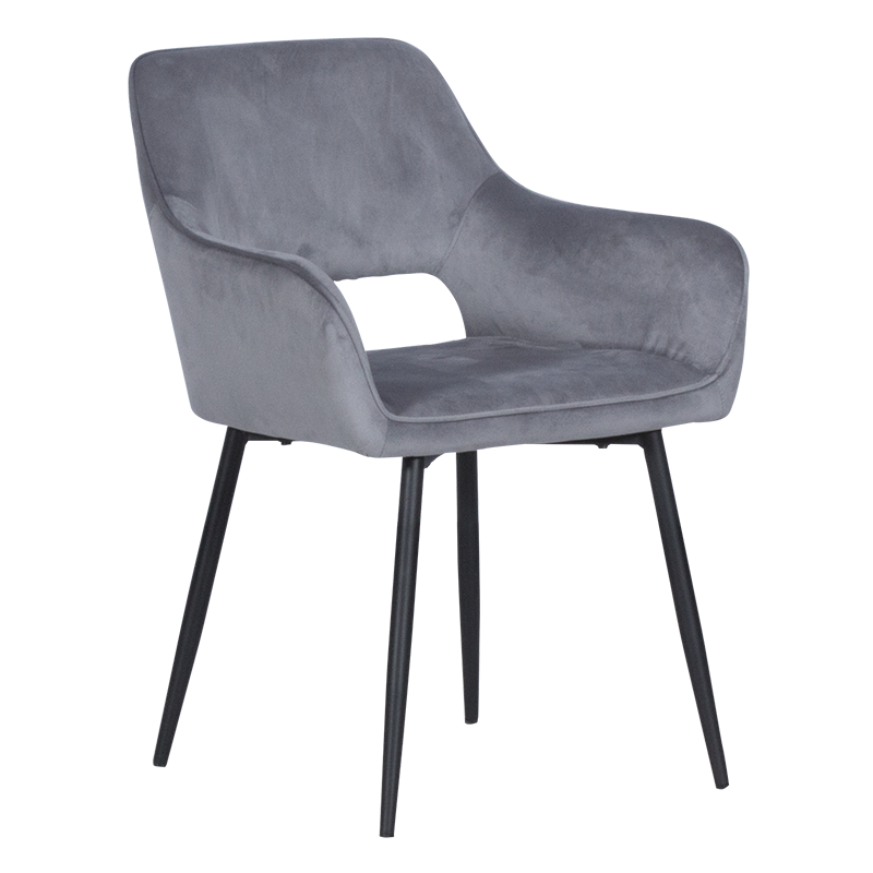 Трапезен стол REDCAR P - светлосив HLR