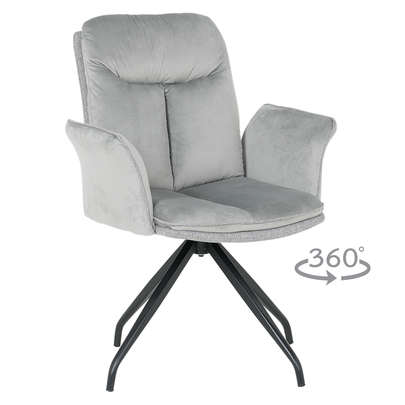 Трапезен стол MARLOW - бледо сив BF 2