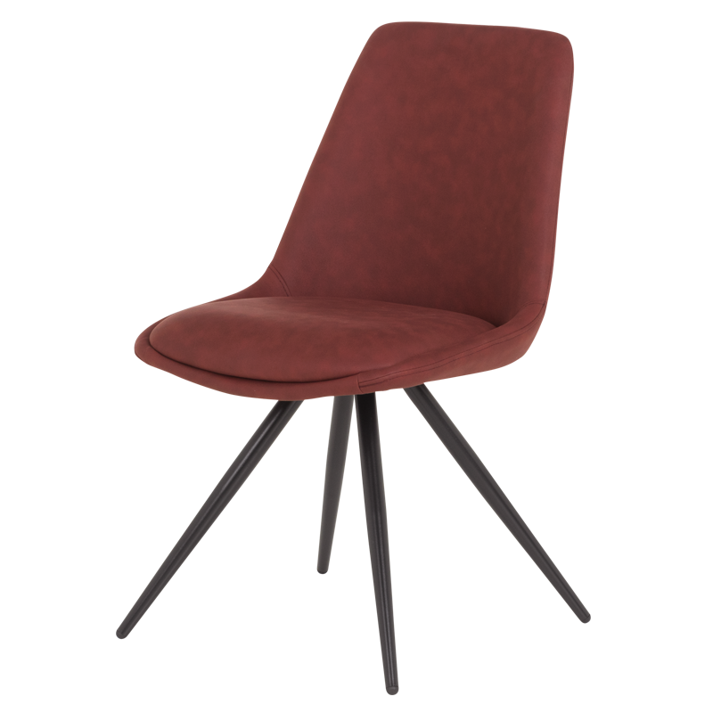 Трапезен стол CAMDEN - червен SF 2