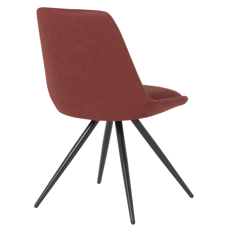 Трапезен стол CAMDEN - червен SF 2