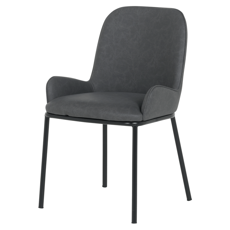 Трапезен стол WALDEN - тъмносив 7