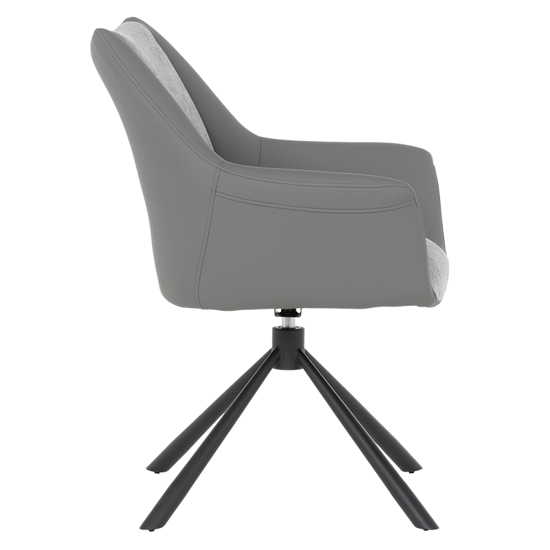 Трапезен стол TEMPE - тъмносив