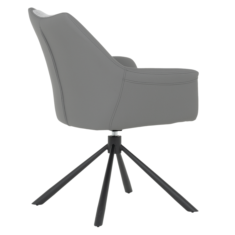 Трапезен стол TEMPE - тъмносив