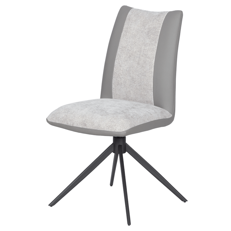 Трапезен стол TULSA - светлосив