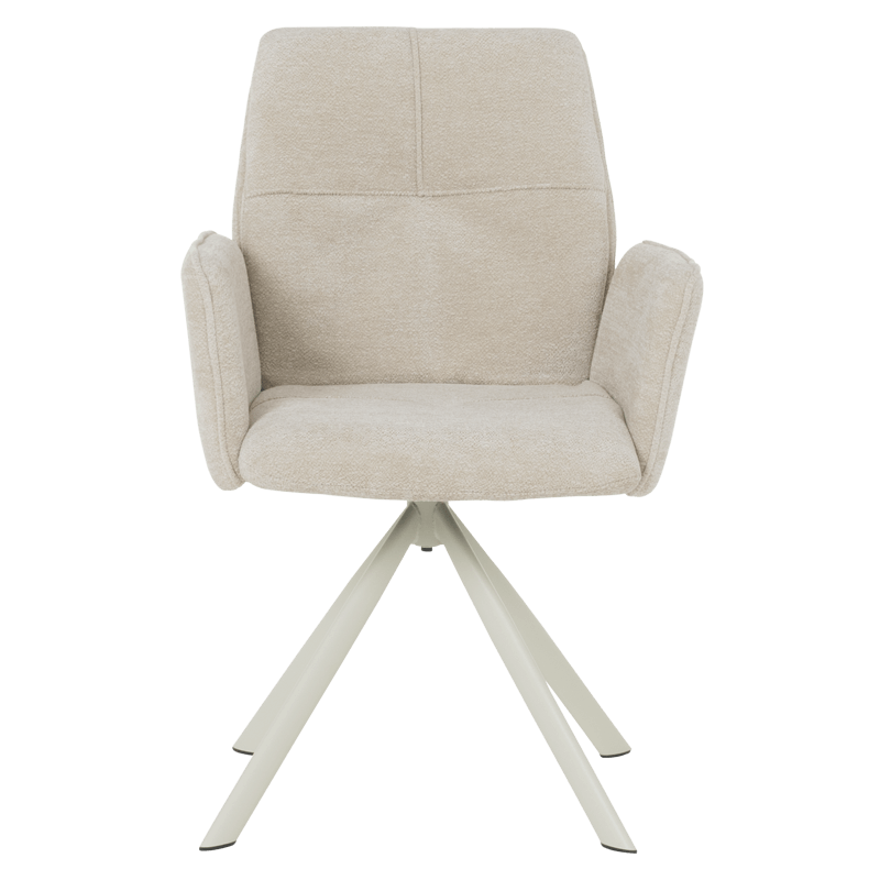 Трапезен стол BURY 1 - крем R 28