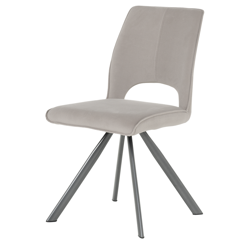 Трапезен стол CRAVEN 2 - светлосив MJ 3