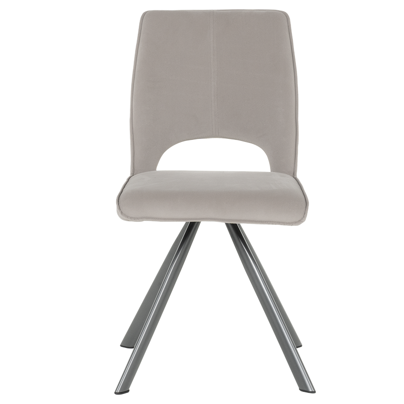 Трапезен стол CRAVEN 2 - светлосив MJ 3